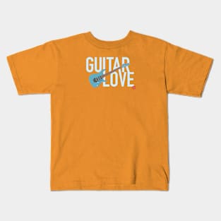 Guitar Love Kids T-Shirt